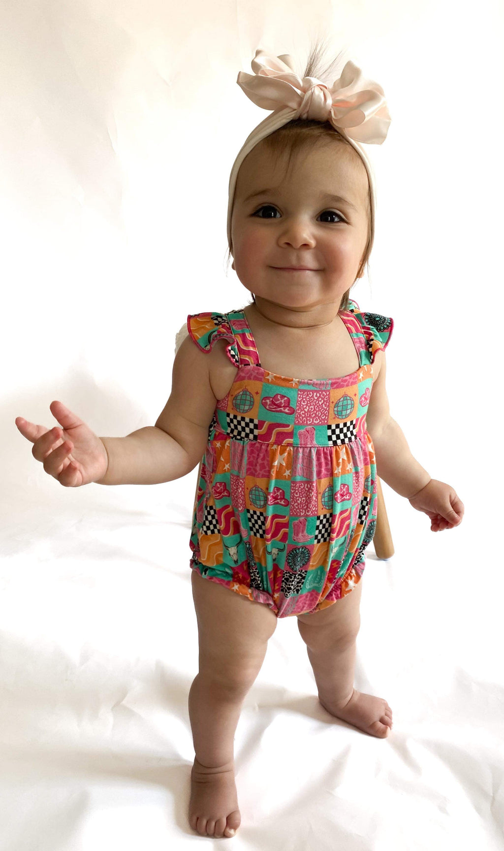 18/24 Months Howdy Bamboo Romper (FINAL SALE)