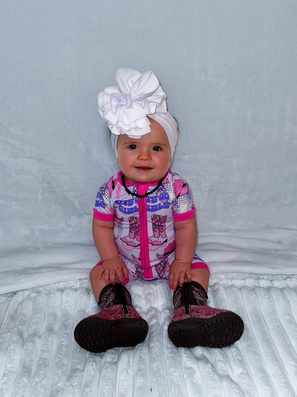 Let’s Go Girls Bamboo Shortie Romper (FINAL SALE)