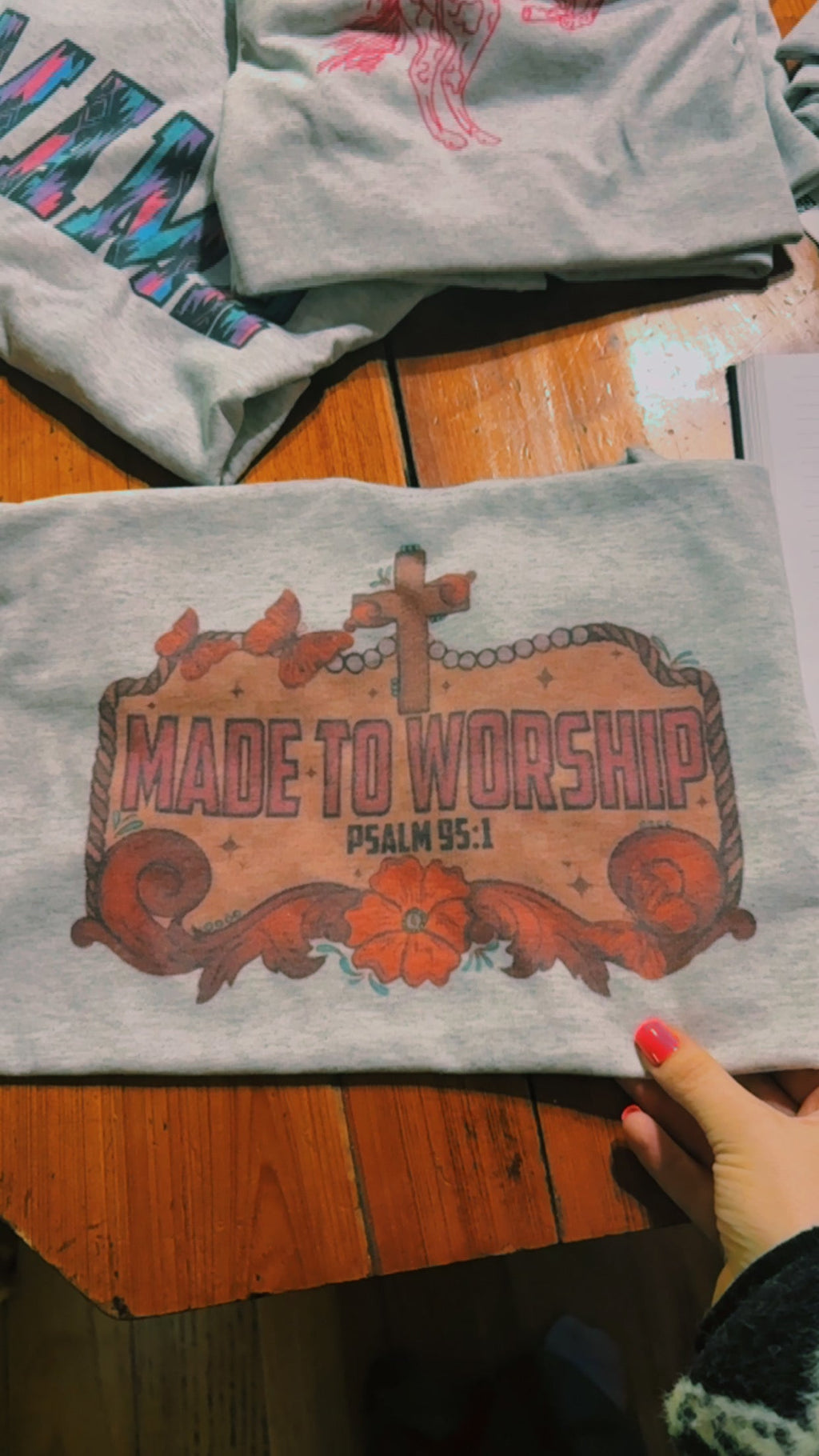 Made to worship  tee sublimation T-shirt