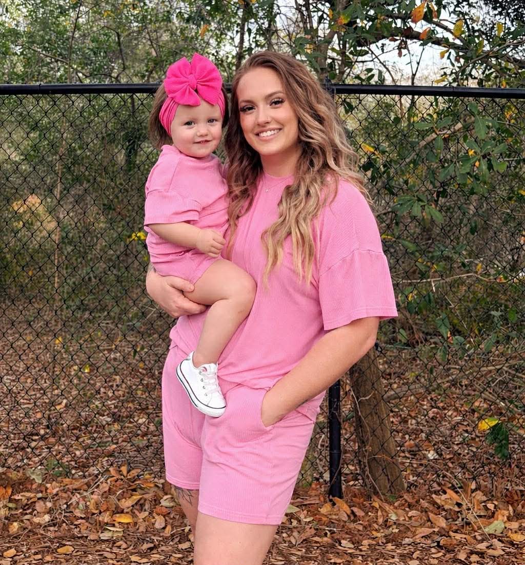Womens pink set