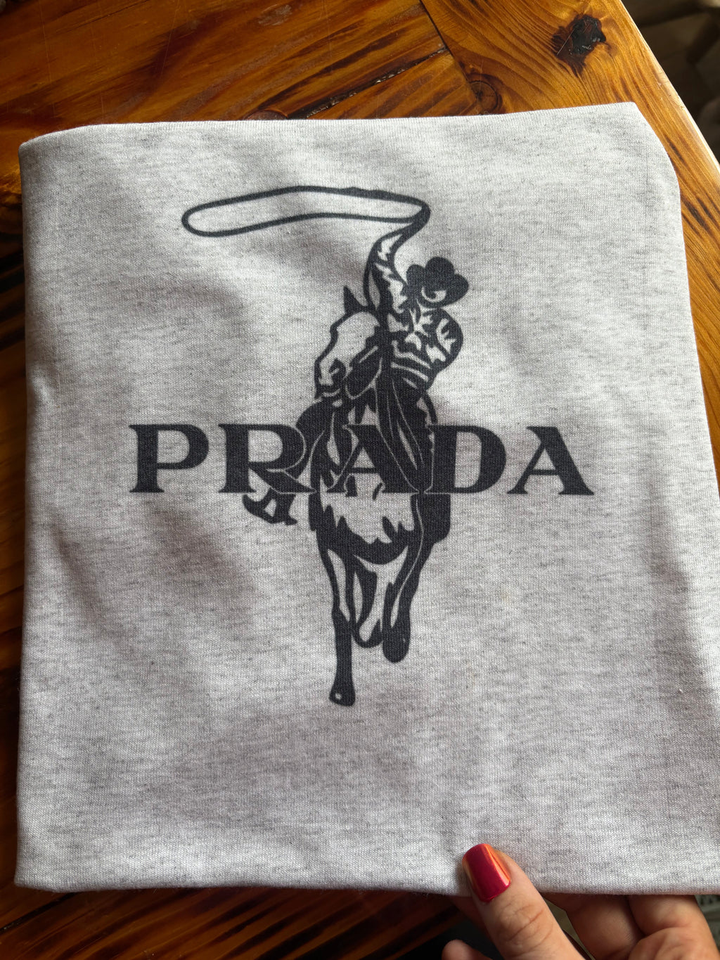 Upscale cowboy  tee sublimation T-shirt