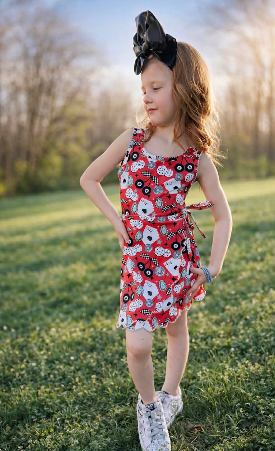 Cowgirl Luck Athletic Dress