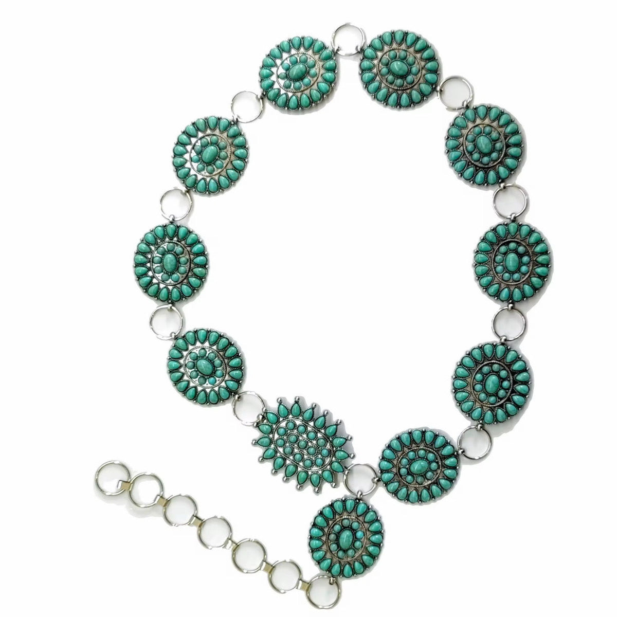 Turquoise Concho Belt