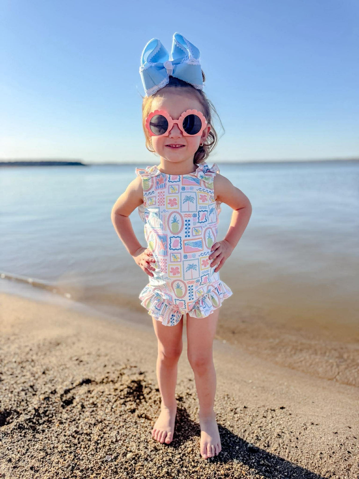 Sunny Shoreline Swim Suit