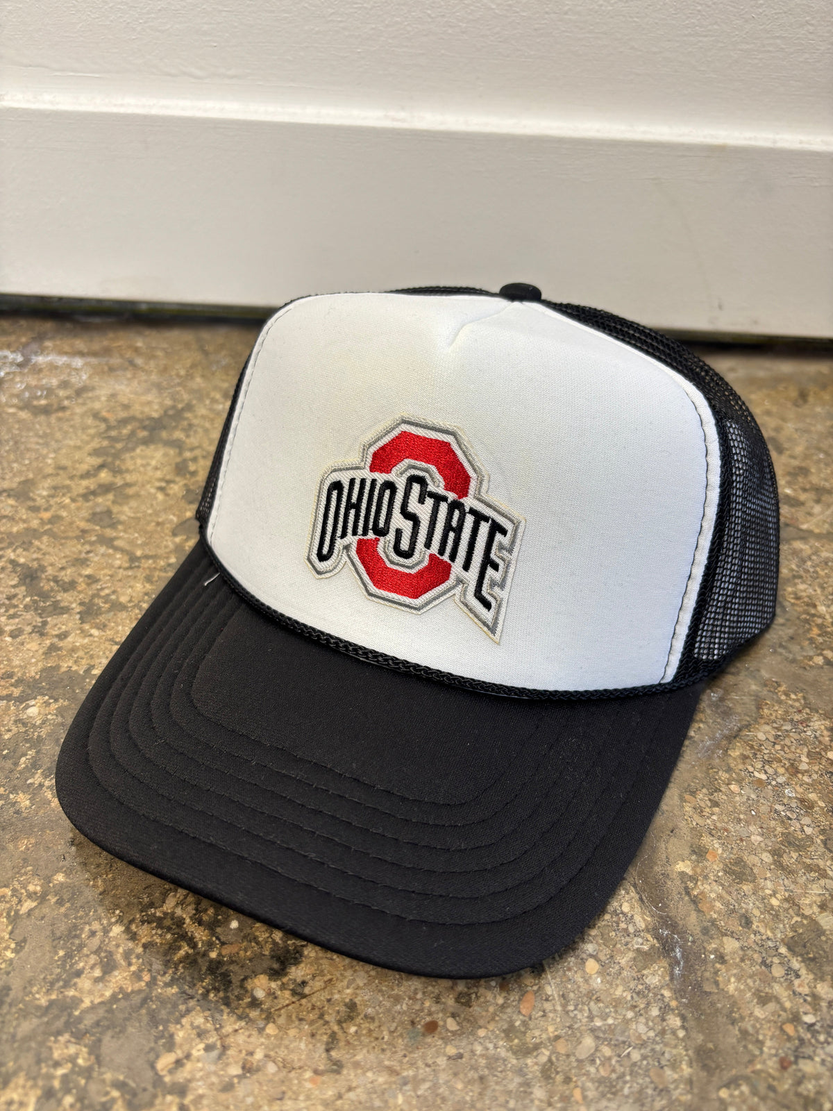 Ohio State Patch Foam Trucker Hat
