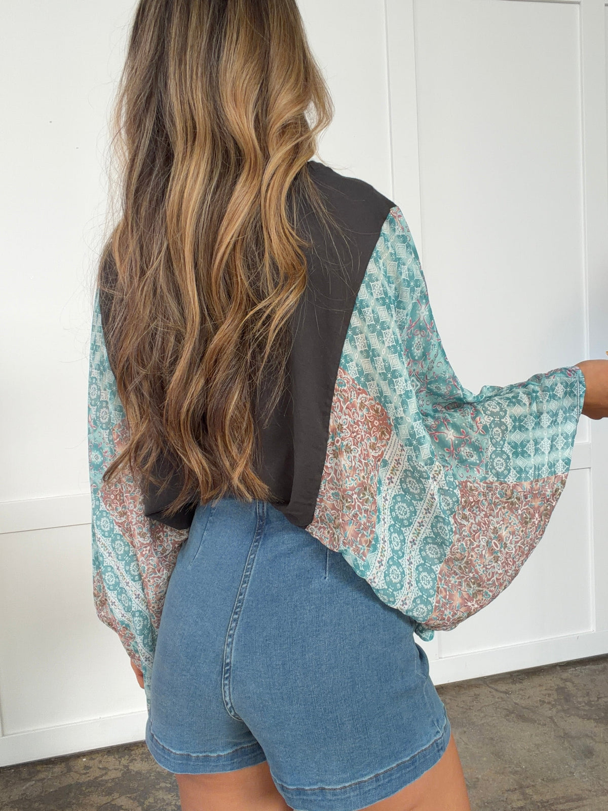 Free Bird Vintage Kantha Top