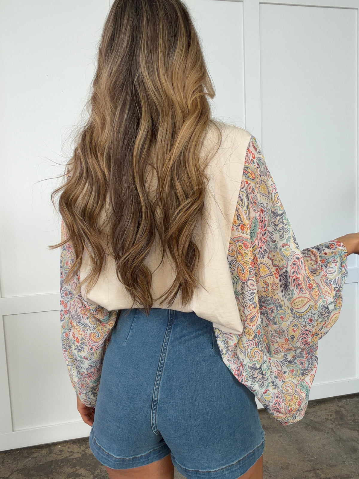 Free Bird Vintage Kantha Top