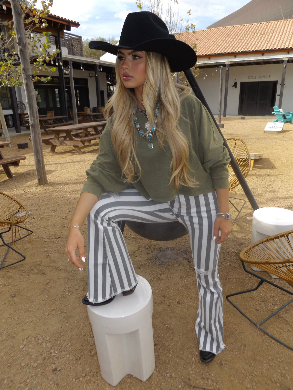 Riley Cropped Long Sleeve