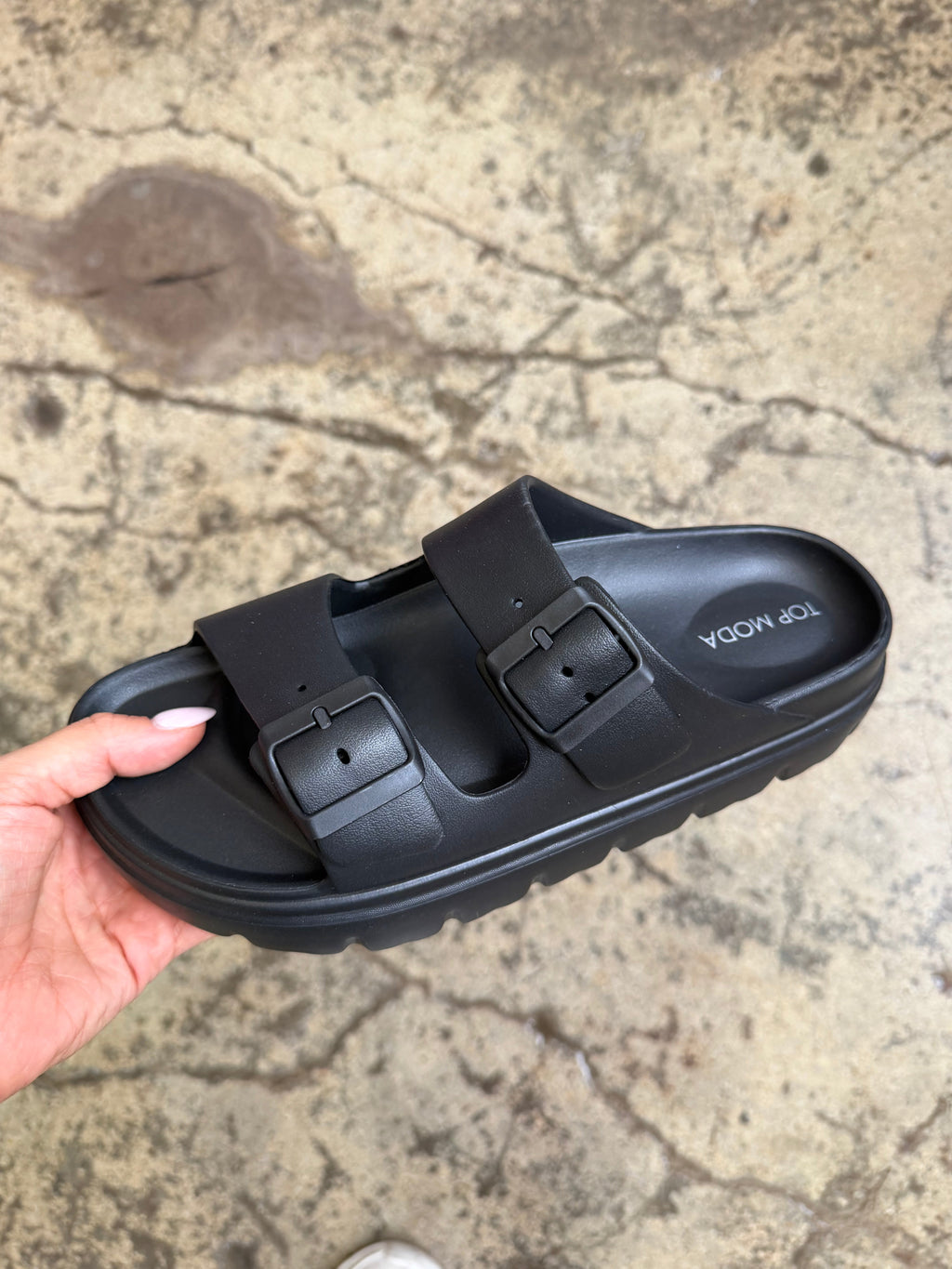 On The Edge Chunky Sandals