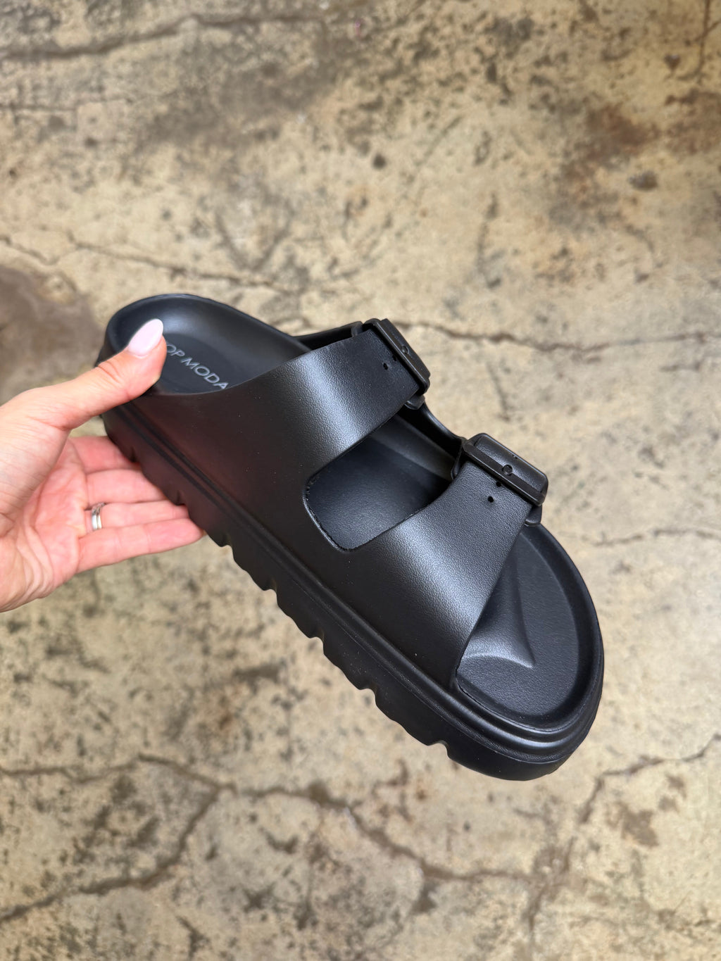 On The Edge Chunky Sandals
