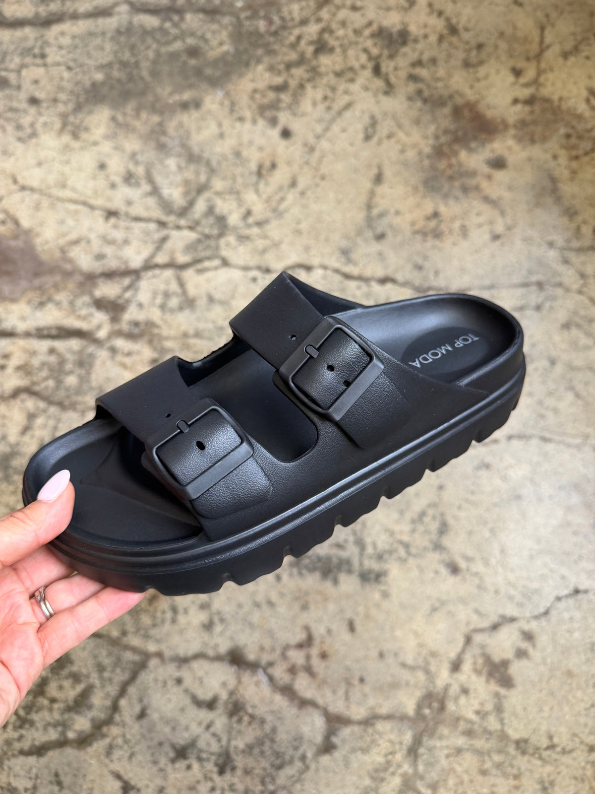 On The Edge Chunky Sandals