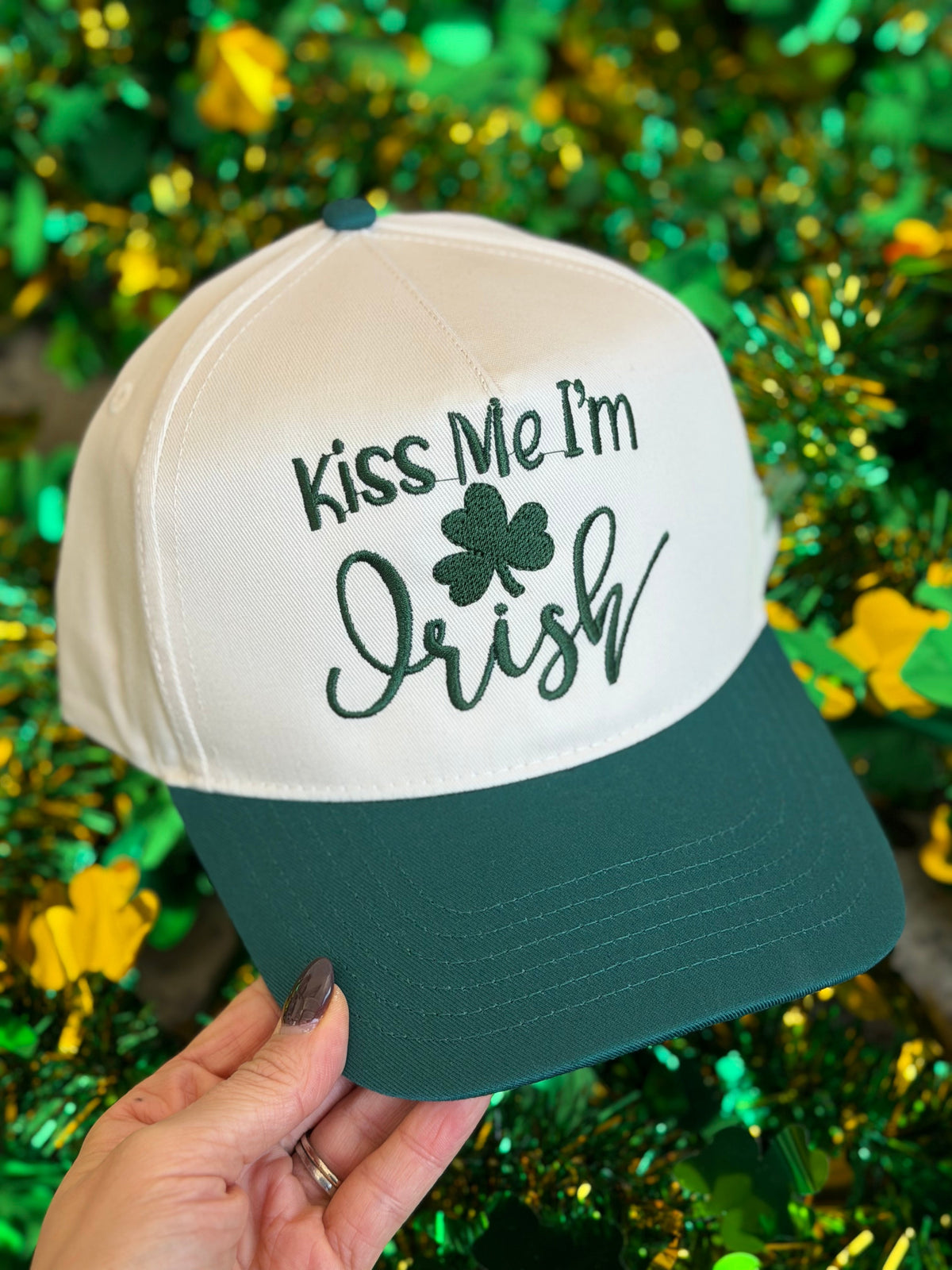 Kiss Me I'm Irish Trucker Hat