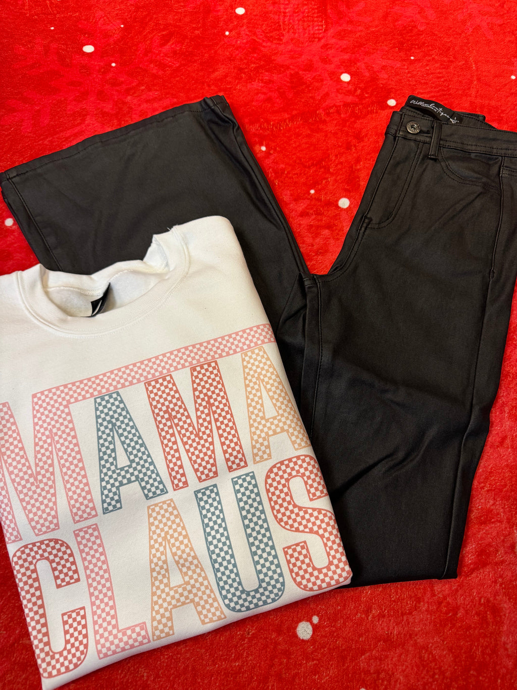 North Pole Mom Flare Bundle - (1 Fiona Flare + 1 North Pole Mom Crewneck)