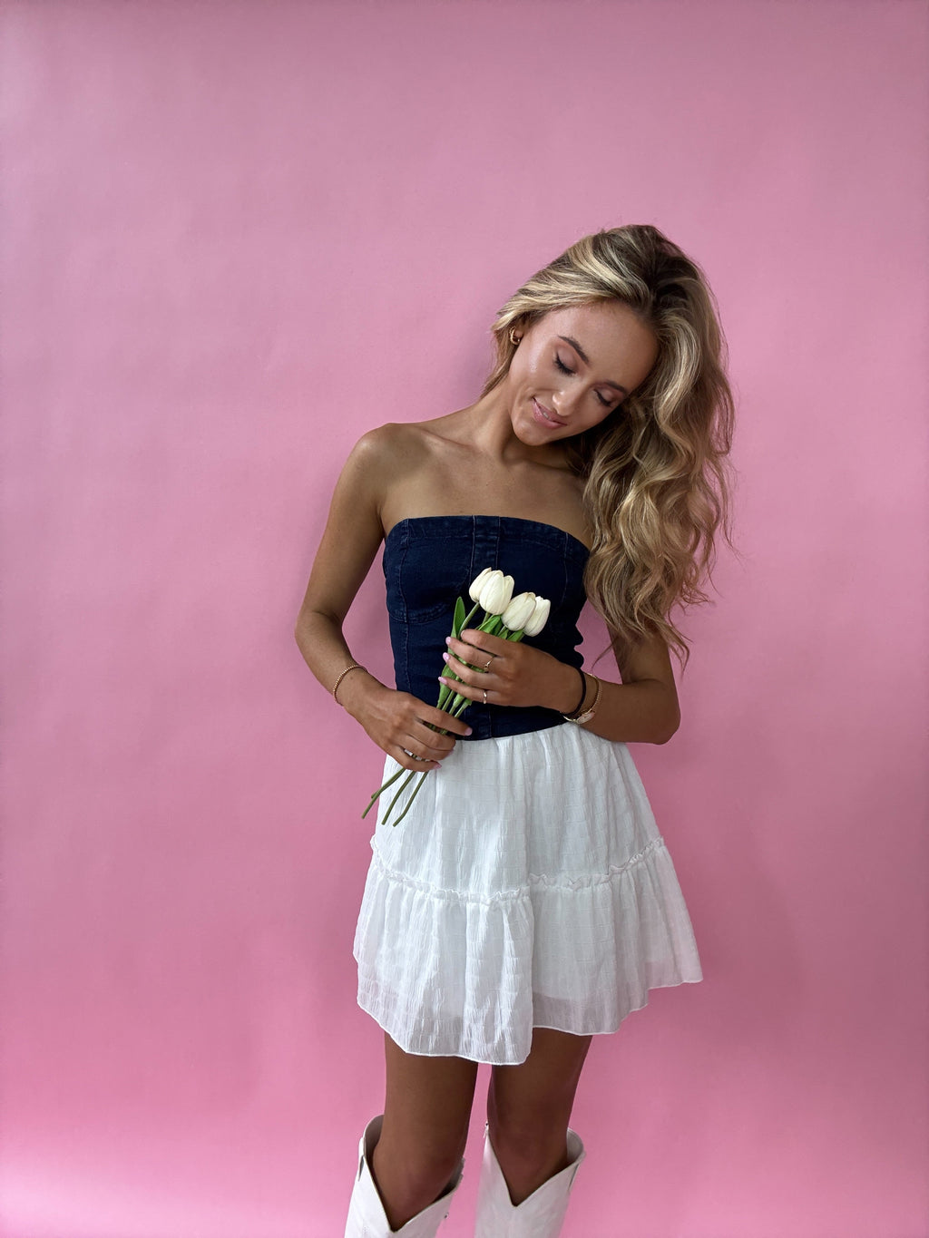 PREORDER: Petra Tiered Mini Skirt