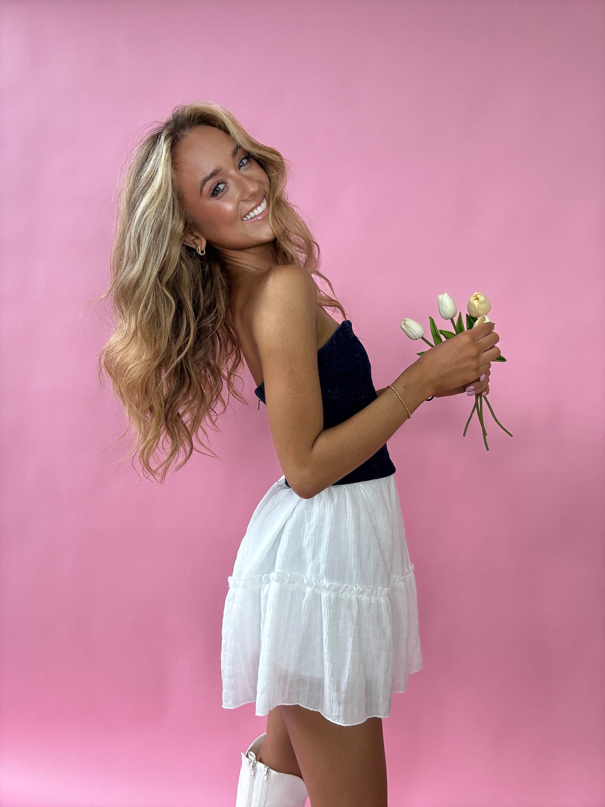 PREORDER: Petra Tiered Mini Skirt