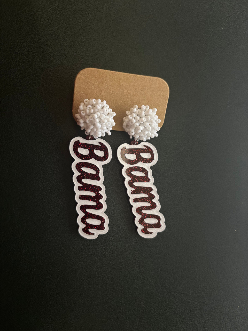 Bama Pom Pom Drop Earrings