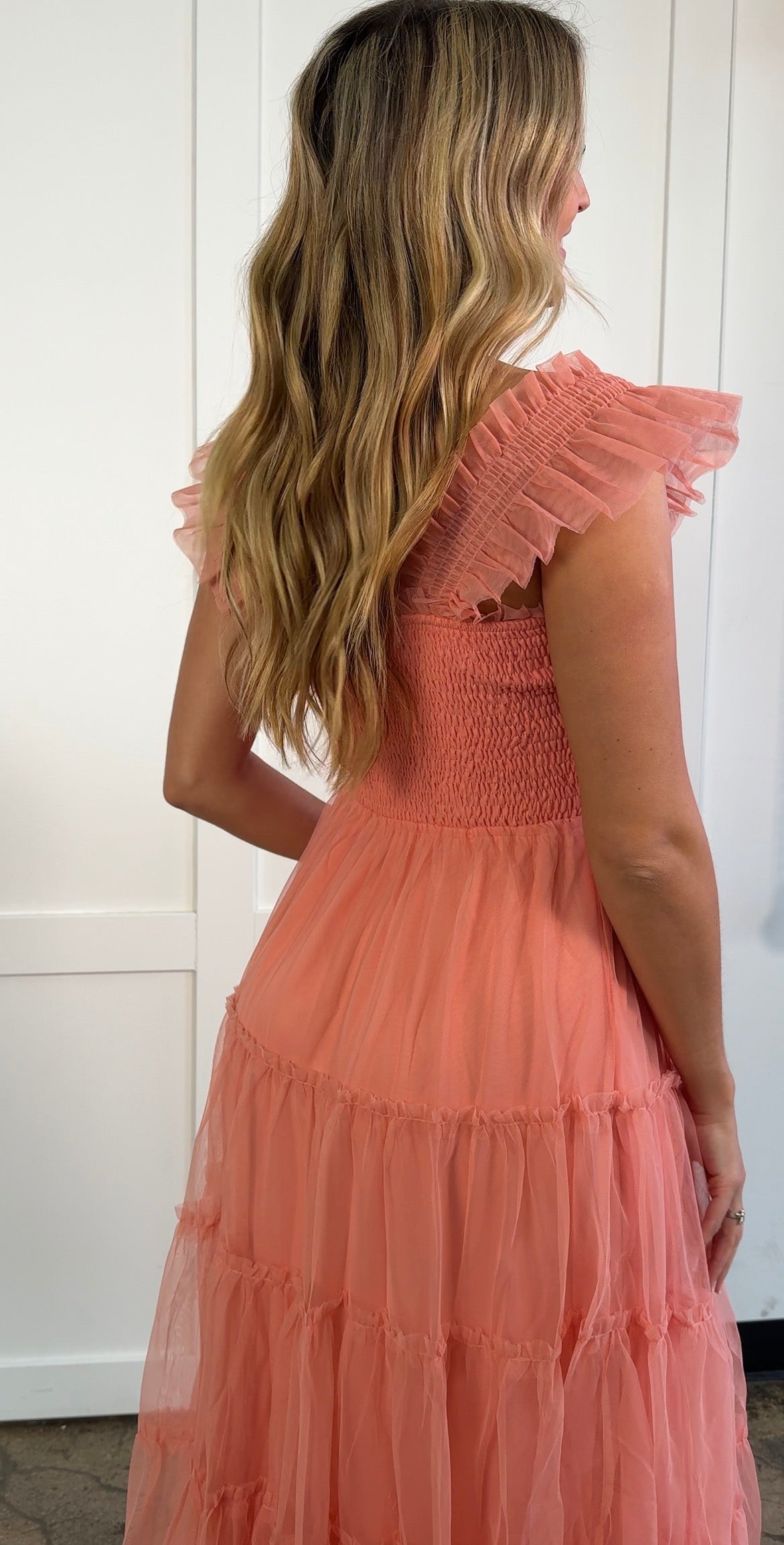 Tea Time Tulle Midi Dress