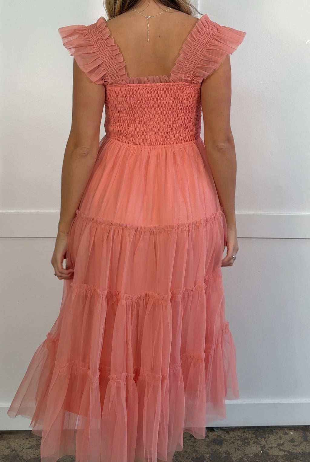 Tea Time Tulle Midi Dress