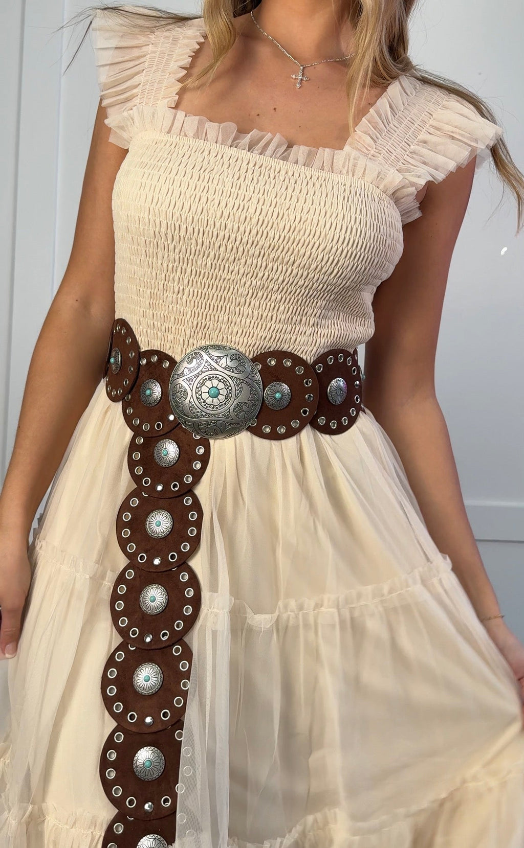 Tea Time Tulle Midi Dress