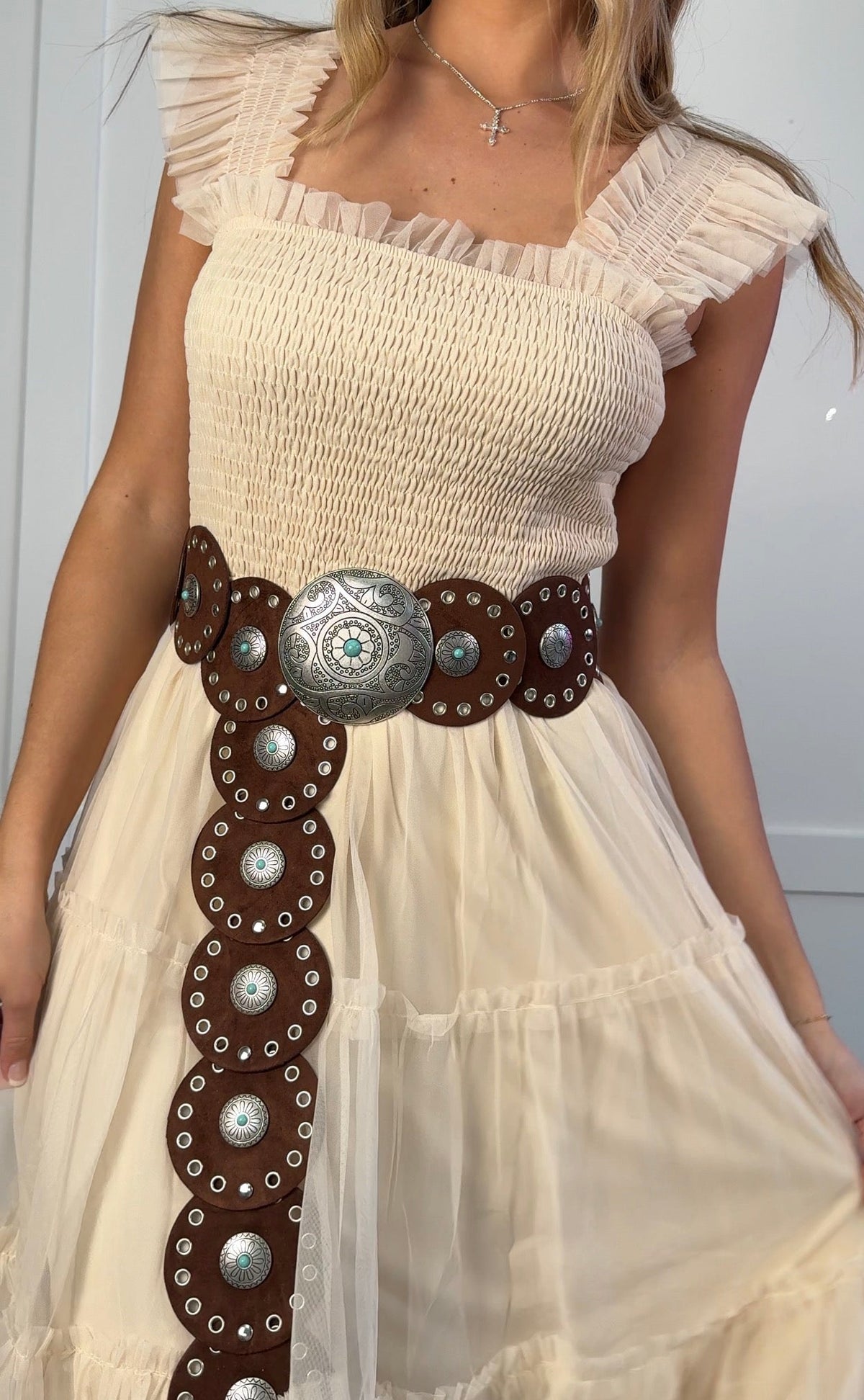 Tea Time Tulle Midi Dress