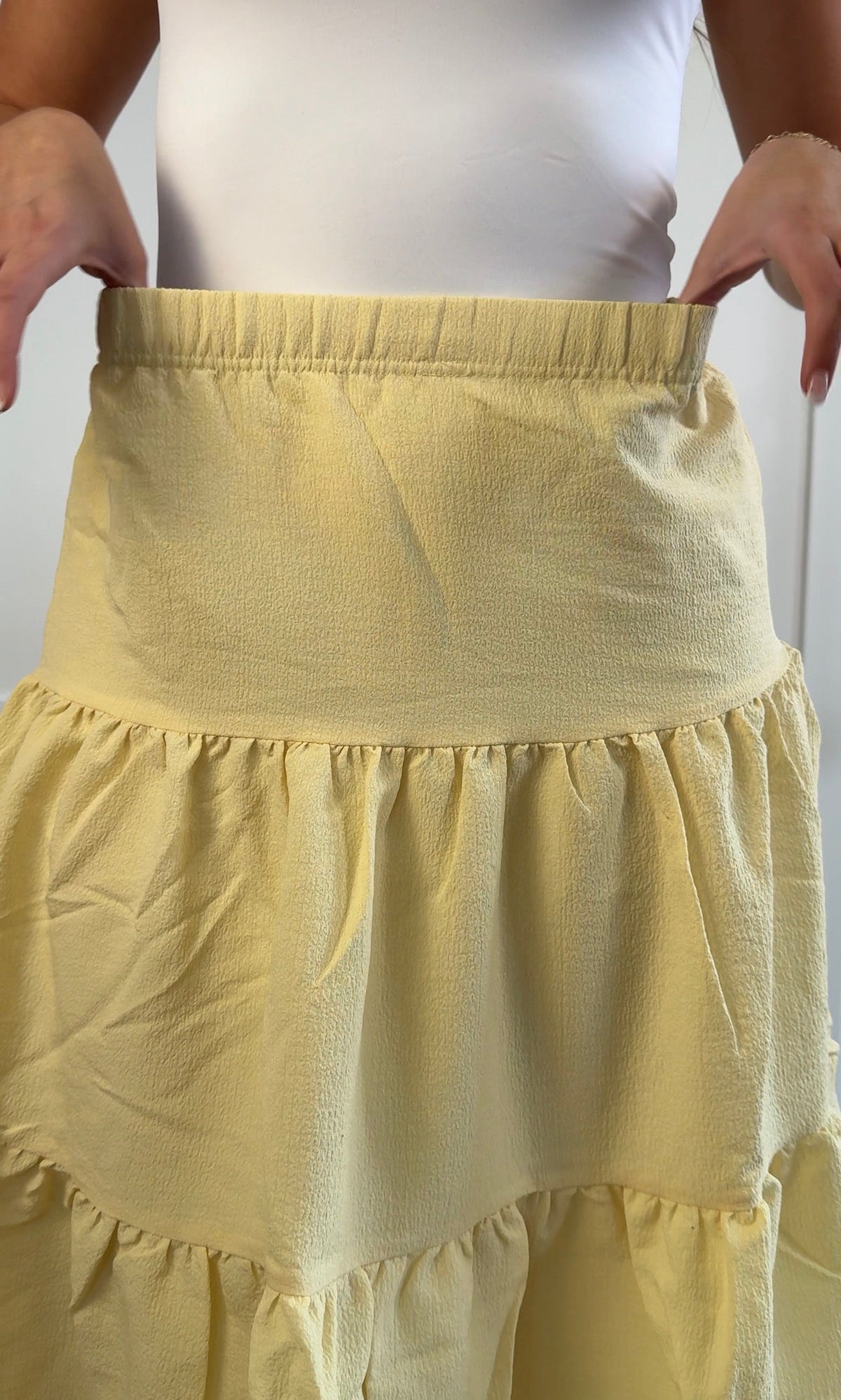 Holly Tiered Midi Skirt