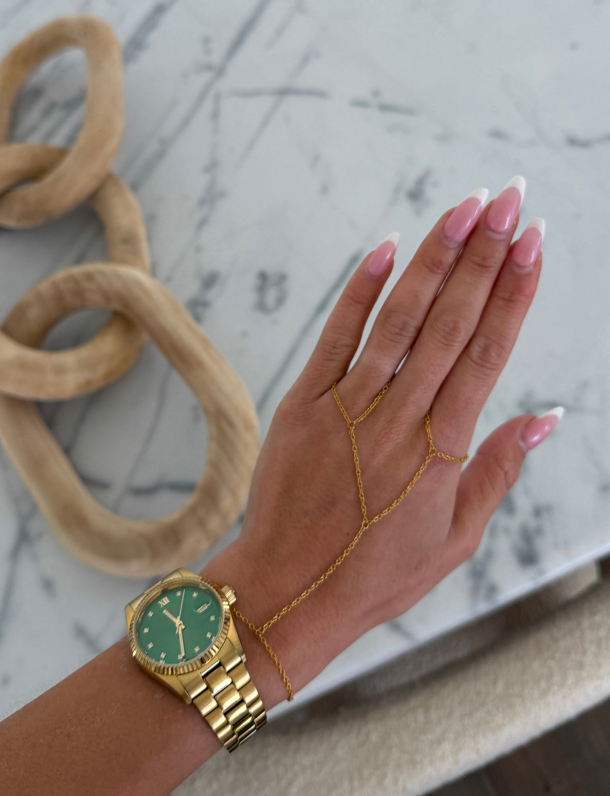 DOUBLE HAND CHAIN