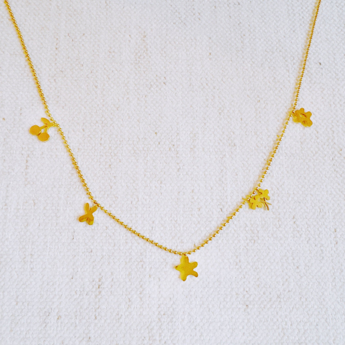 Lucky Picks Charm Chain Necklace