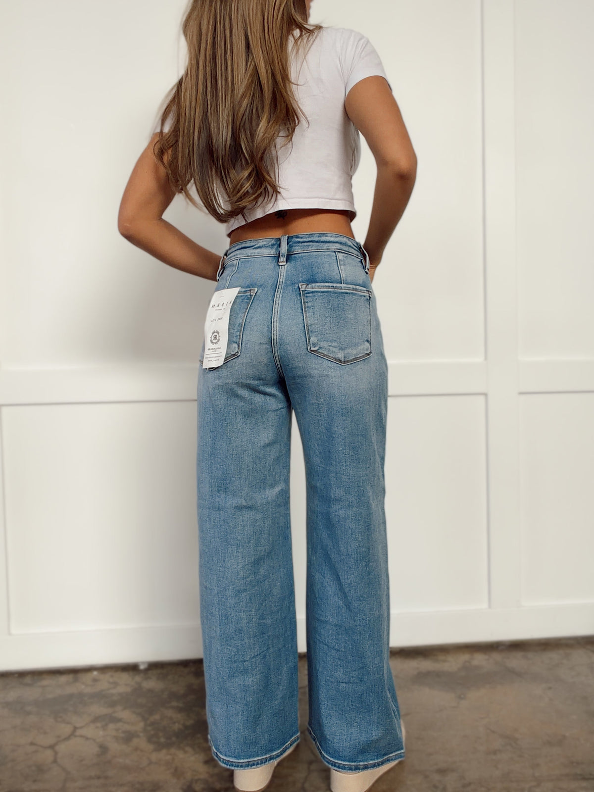 Chloe High Waisted Wide Leg Jeans