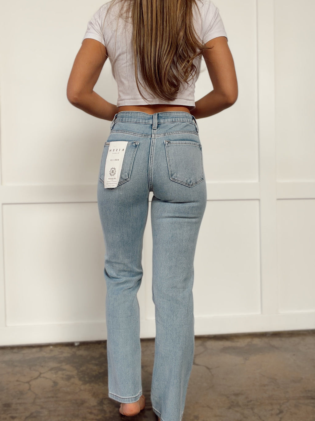 Cara Tummy Control Straight Leg Jeans