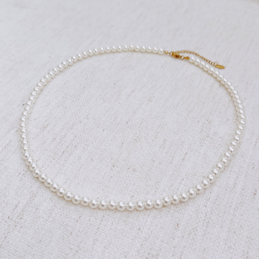 Perfect For Layering 20 Inch Pearl Necklace