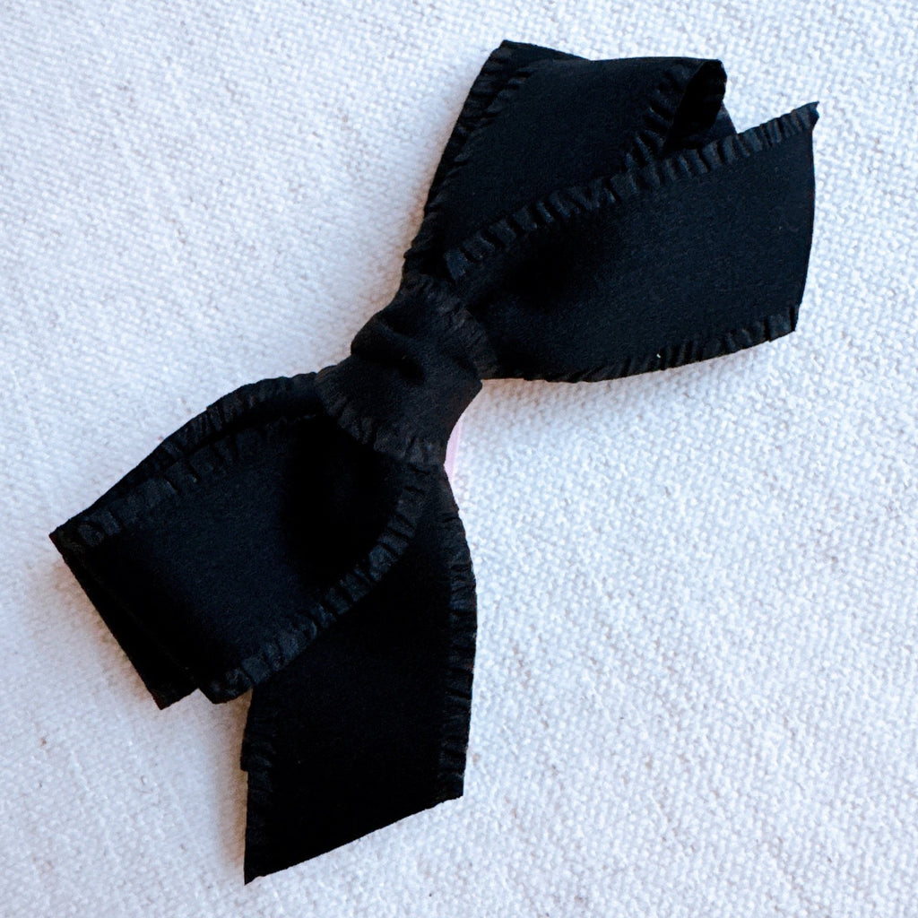 Triple Bowed Pretty Edges Hair Clip