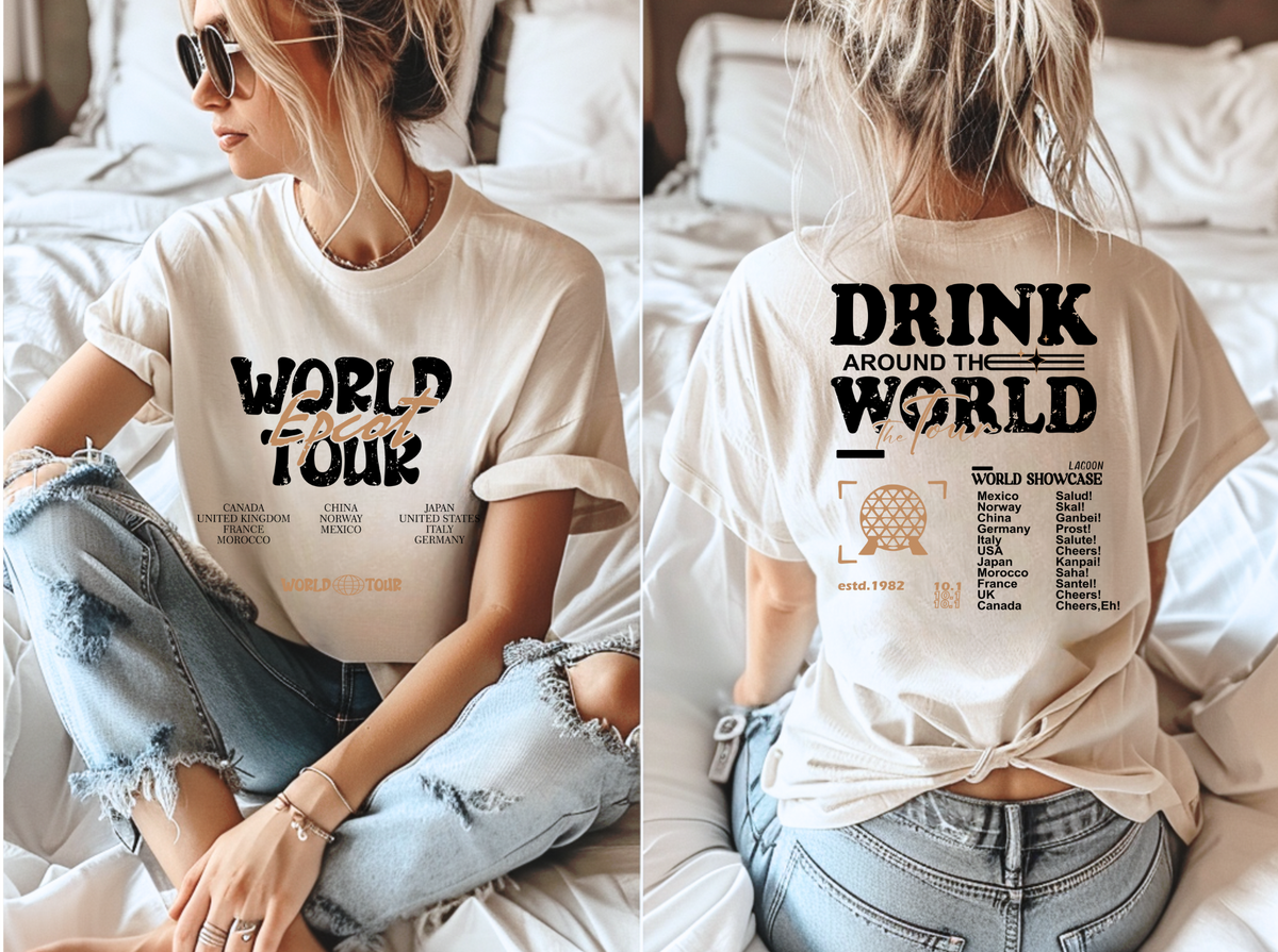 Epcot World Tour Graphic Tee