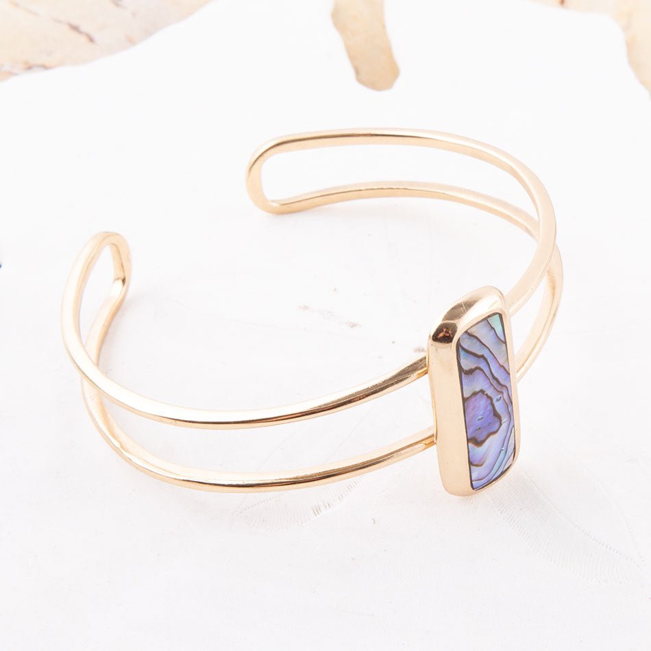 Abalone Slab Cuff Bracelet