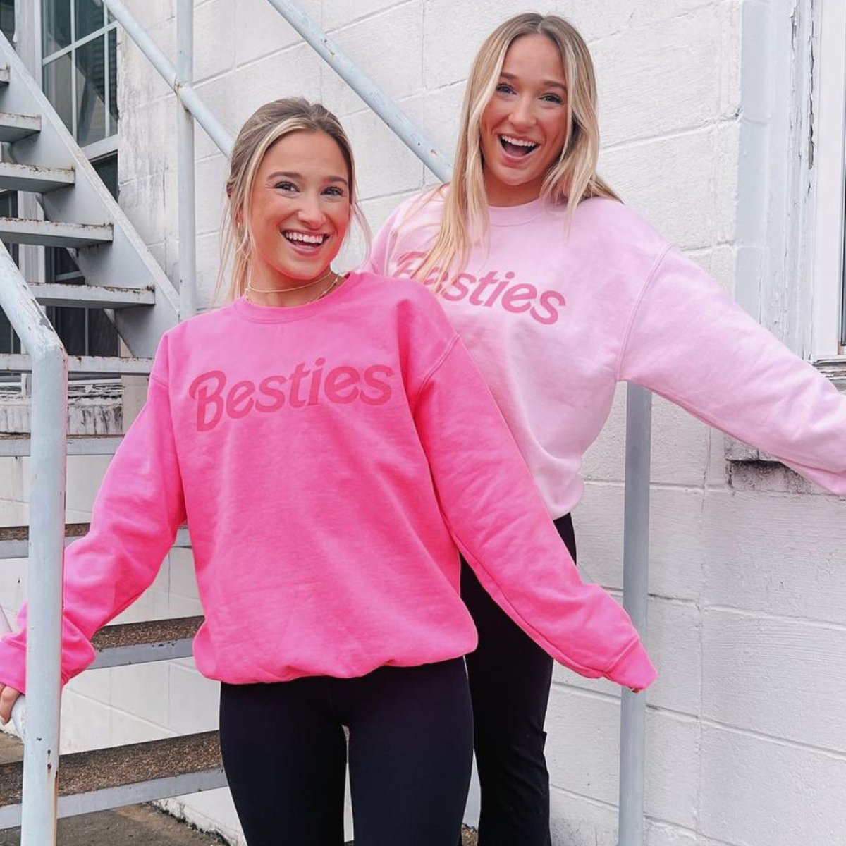 'Besties' Crewneck Sweatshirt