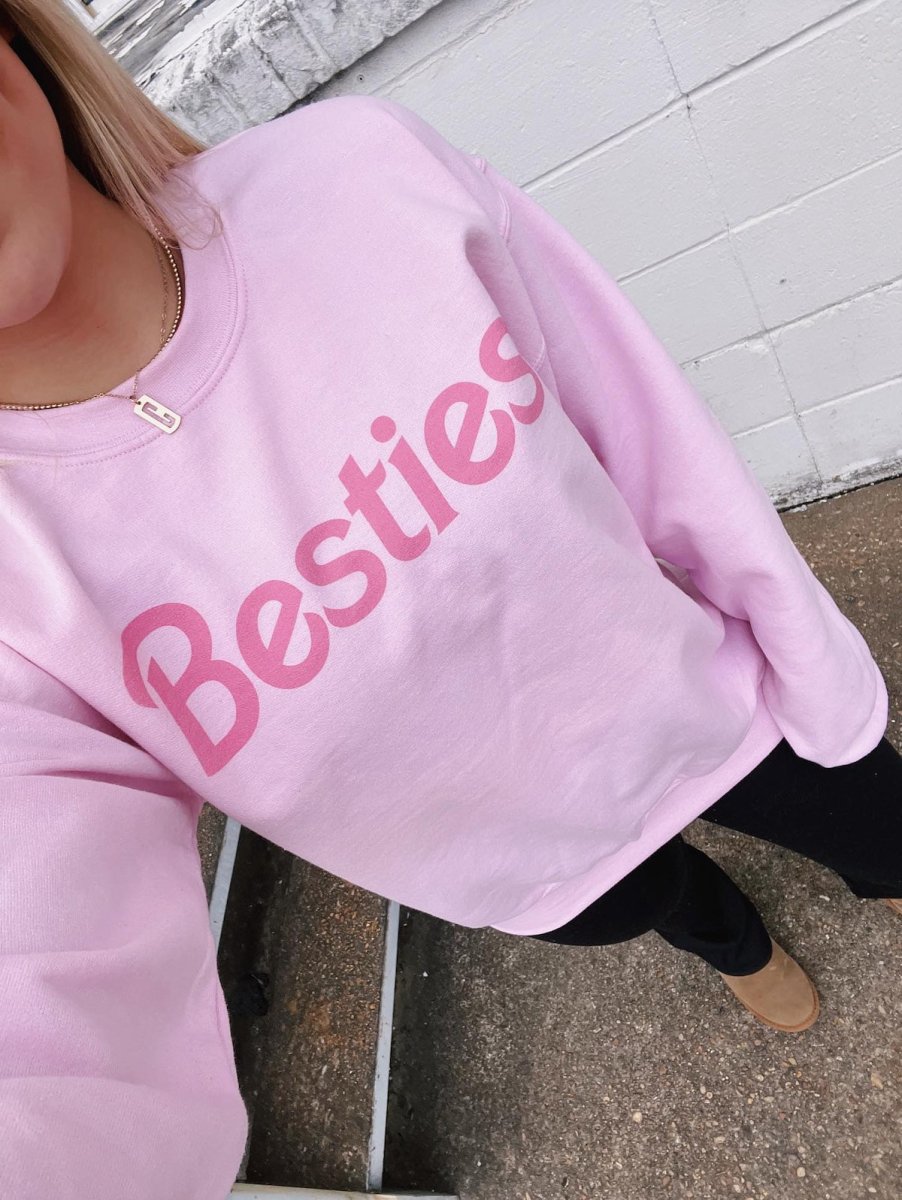 'Besties' Crewneck Sweatshirt