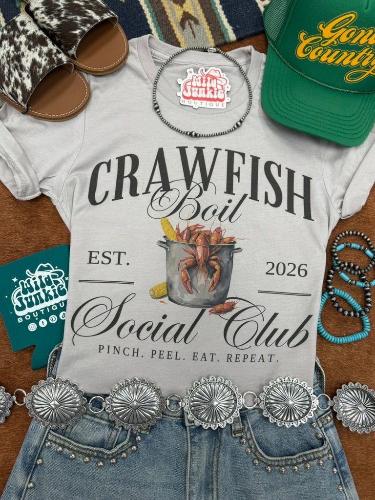Crawfish Boil Social Club Graphic Tee