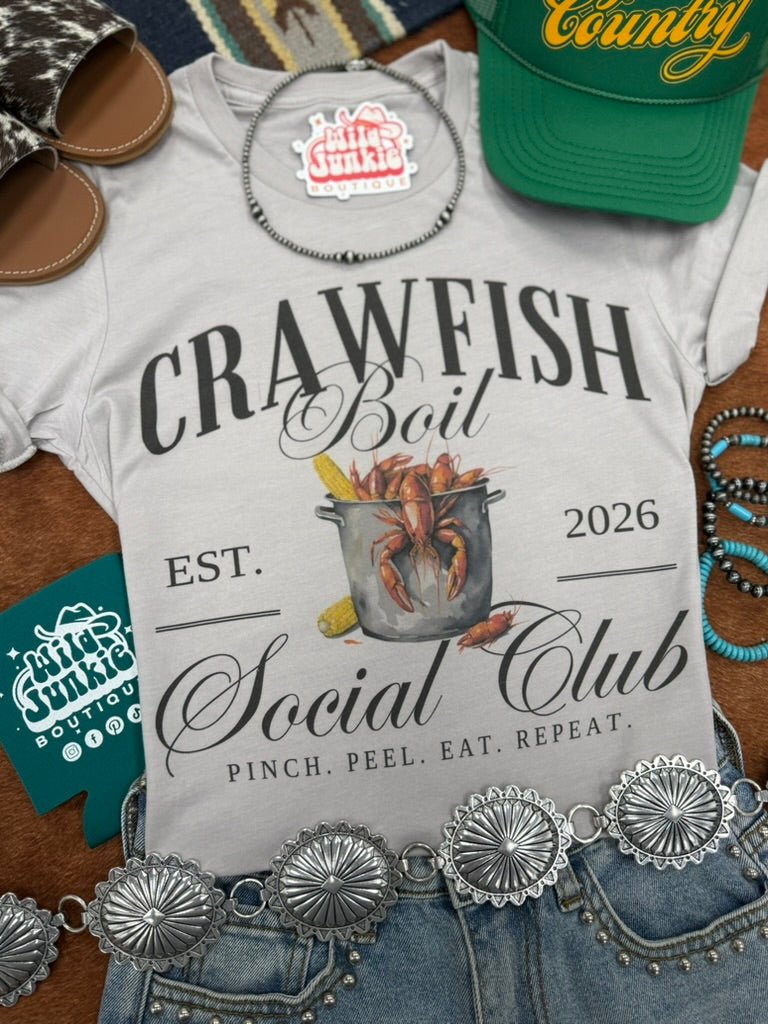Crawfish Boil Social Club Graphic Tee