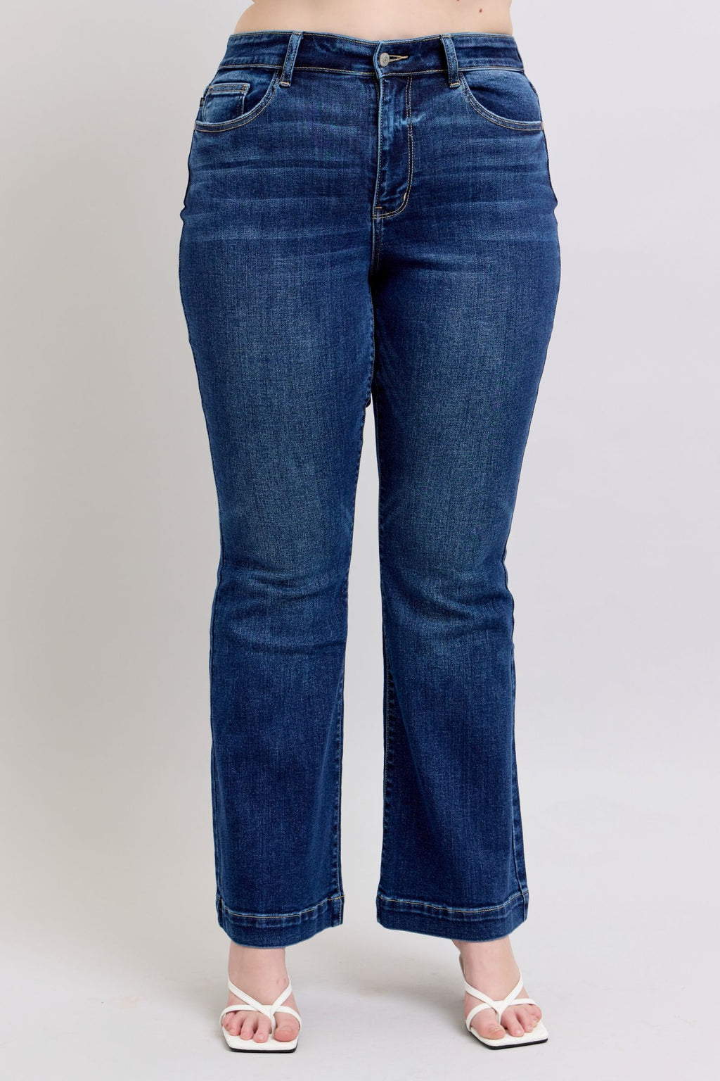 Jacqueline Judy Blue Flare Jeans