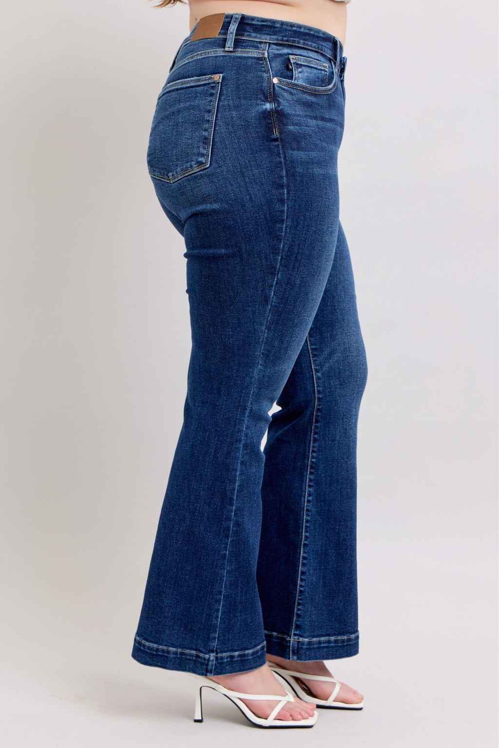 Jacqueline Judy Blue Flare Jeans