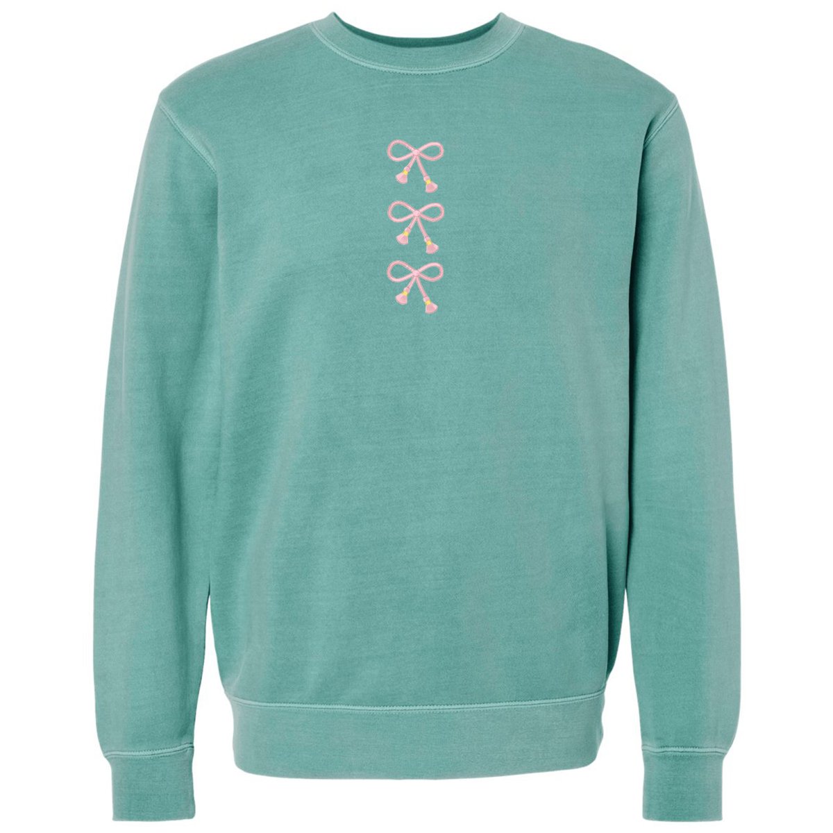'Three Bows Nice' Tasseled Cozy Crew