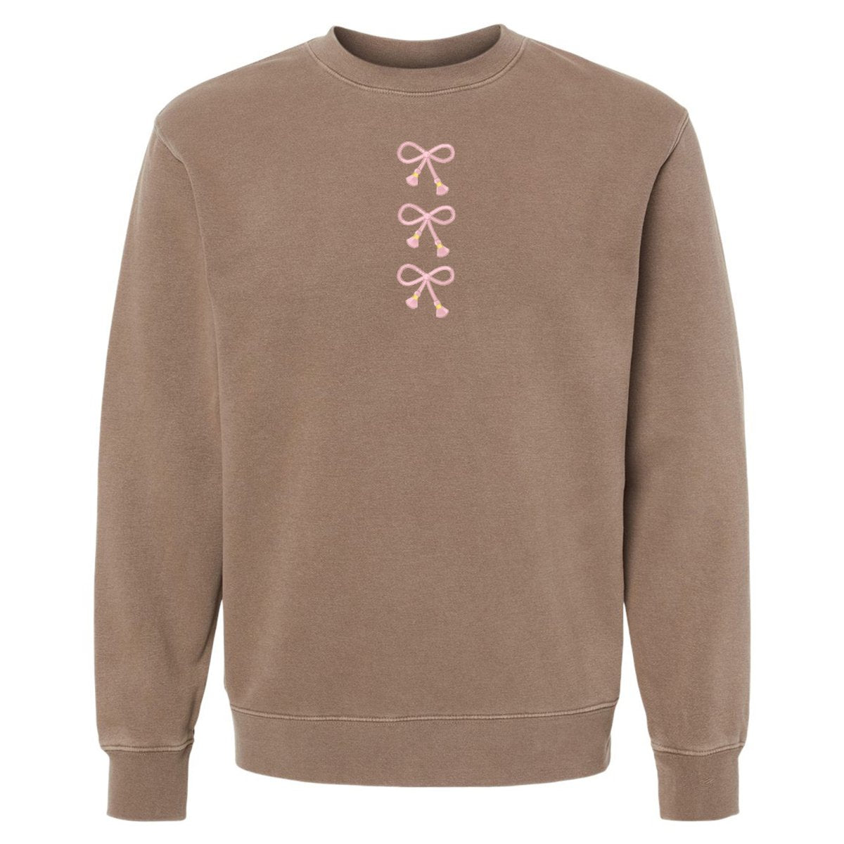 'Three Bows Nice' Tasseled Cozy Crew