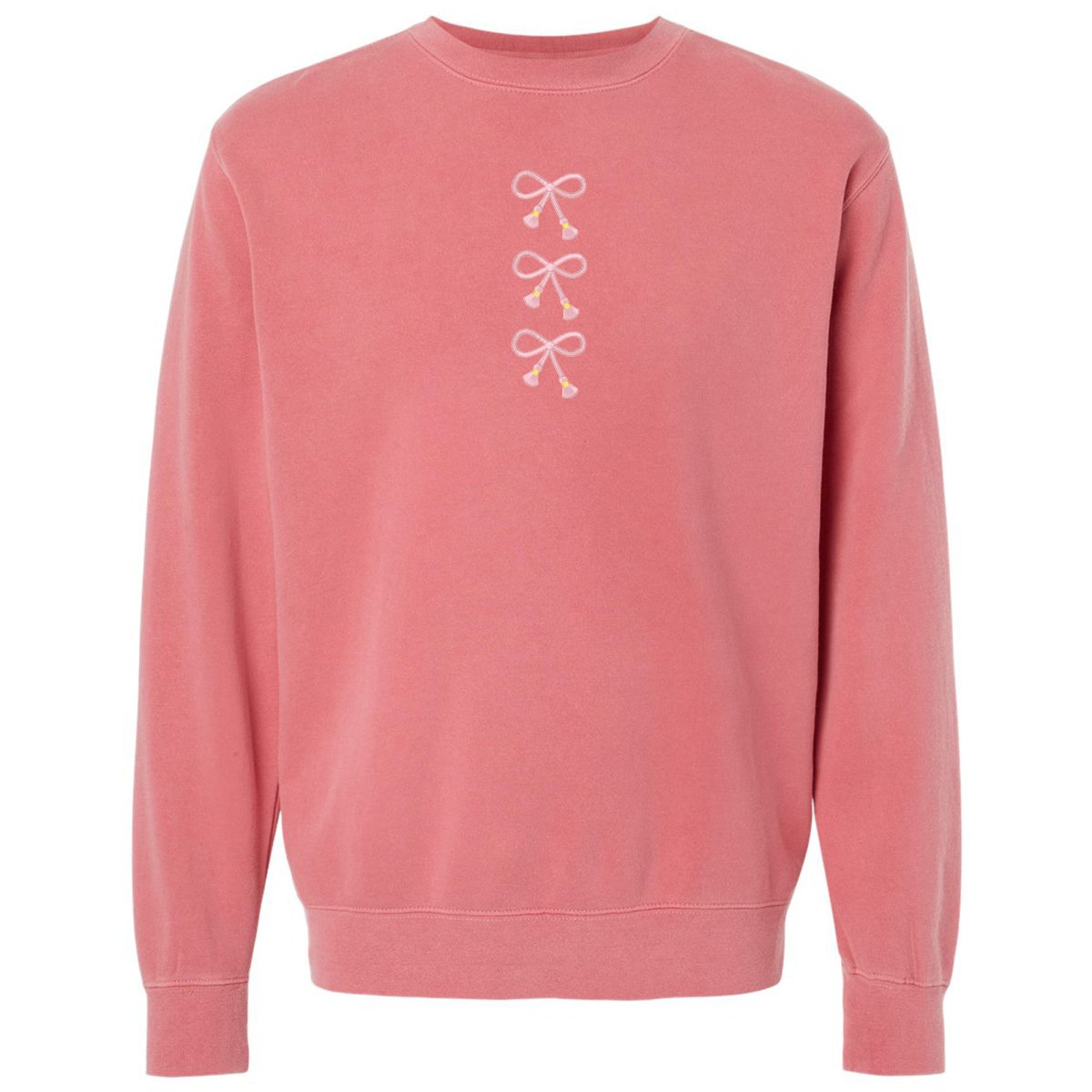 'Three Bows Nice' Tasseled Cozy Crew