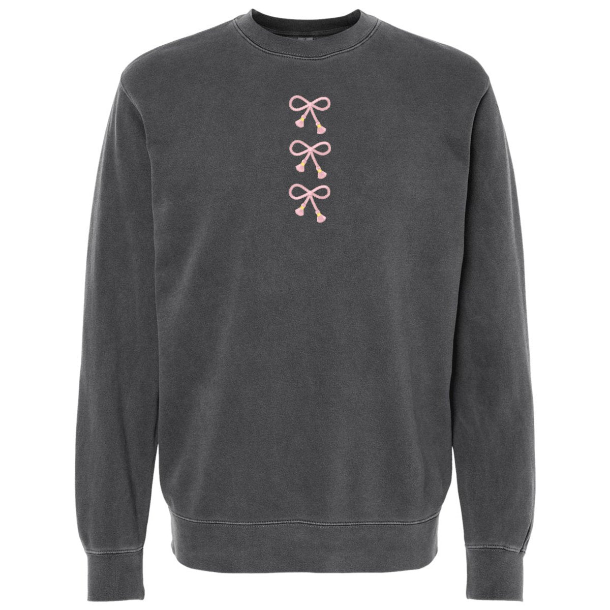 'Three Bows Nice' Tasseled Cozy Crew