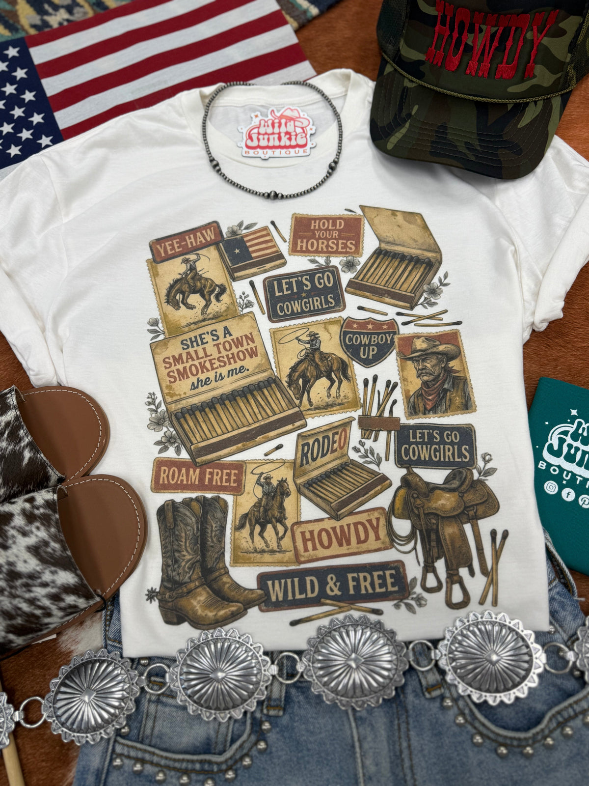 Wild and Free Rodeo Graphic Tee