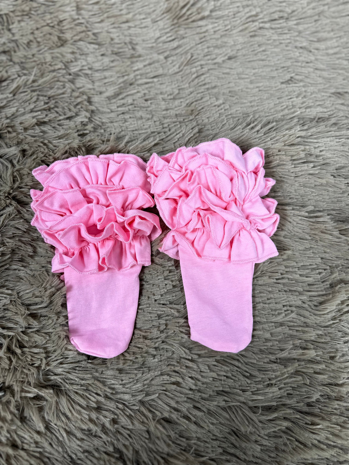 Ankle Ruffle Socks (Multiple Colors)