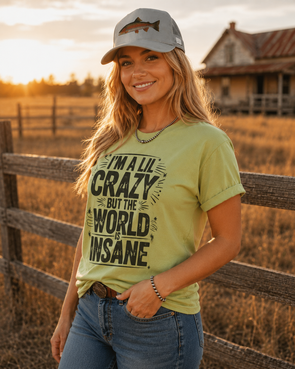 I'm A Lil Crazy Graphic Tee