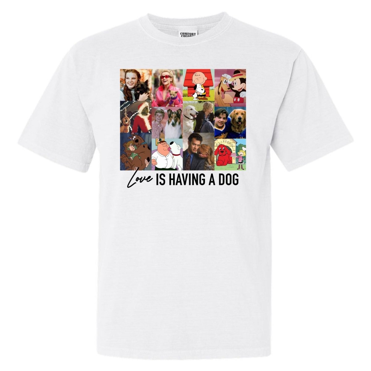 'Love Is Having A Dog' T-Shirt