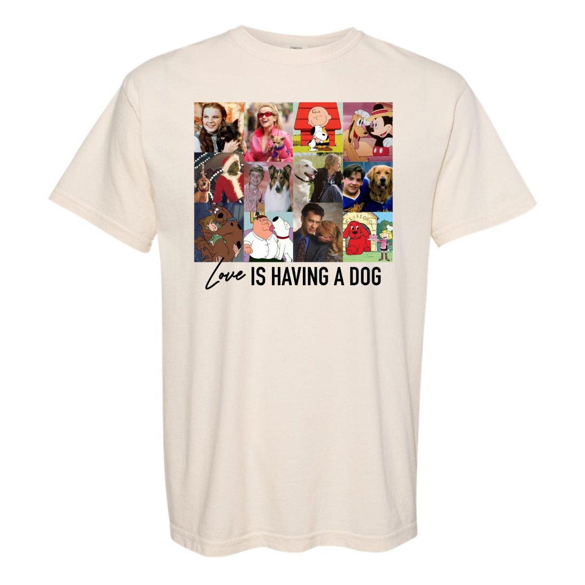 'Love Is Having A Dog' T-Shirt